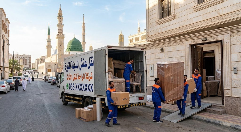 أرخص أسعار خدمات نقل عفش المدينة المنورة لجميع الأحياء