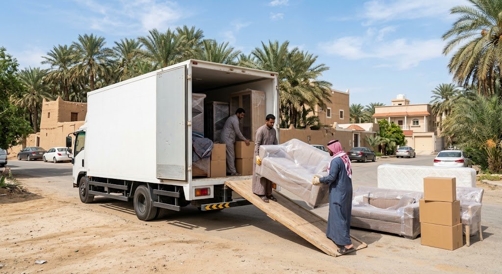 نقل عفش حي قربان بالمدينة المنورة