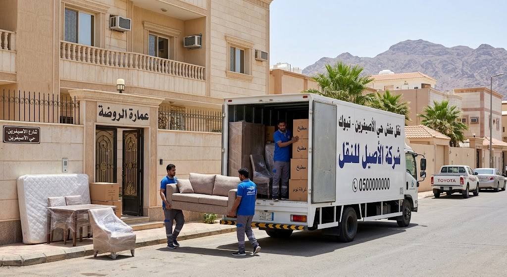 نقل عفش حي الاصيفرين